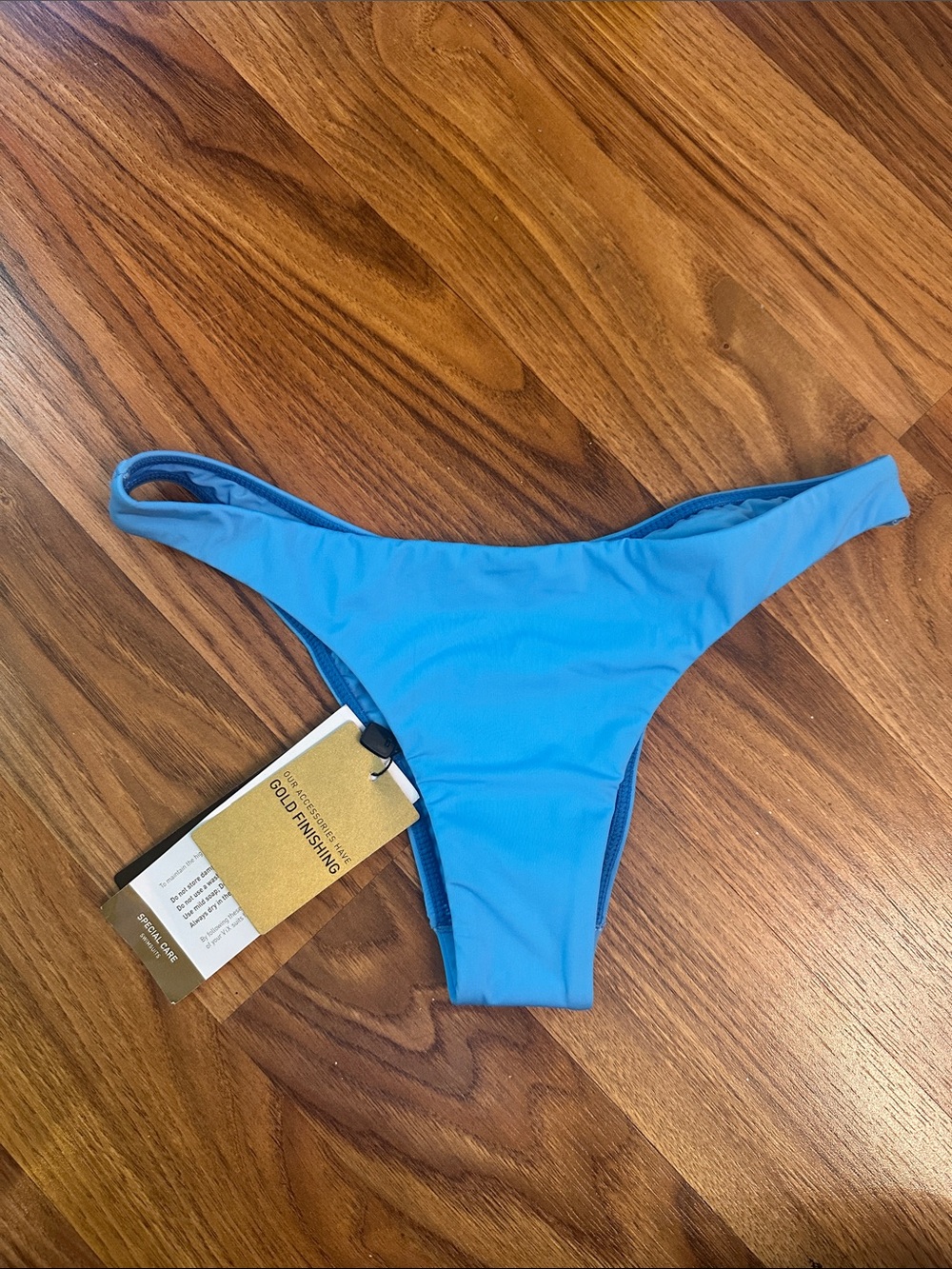 Vix Bright Blue Bikini Bottom